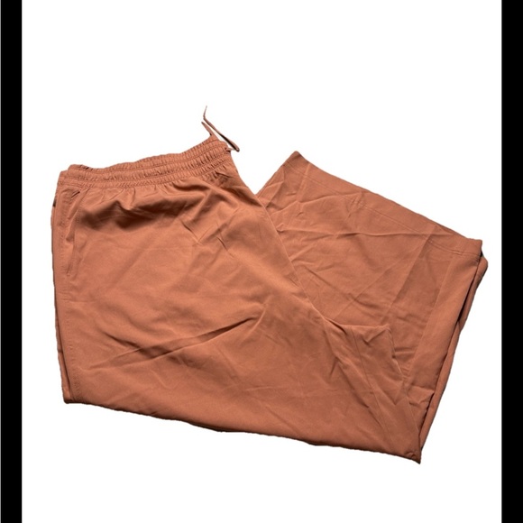 OLD NAVY ~ Plus 4X ~ Warm Hickory STRETCH TECH Cropped WIDE LEG Pants - Picture 10 of 13